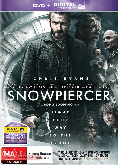 Snowpiercer - Australian DVD movie cover