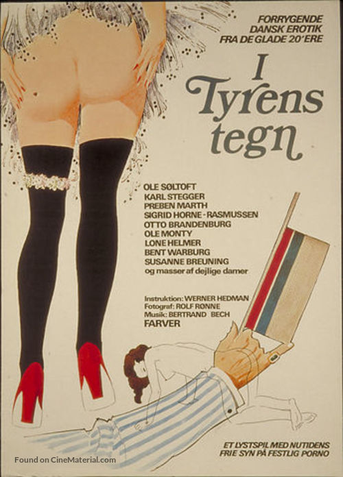 I Tyrens tegn - Danish Movie Poster