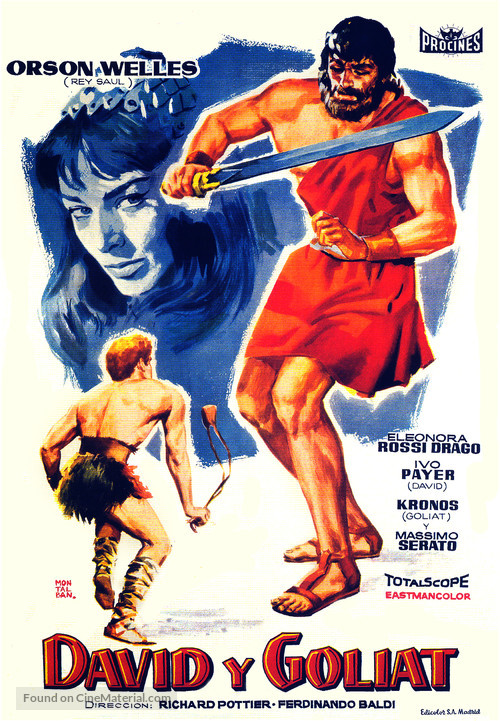 David e Golia - Spanish Movie Poster