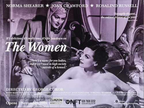 The Women - British Re-release movie poster