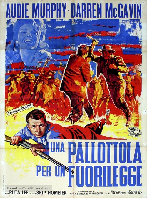 Bullet for a Badman - Italian Movie Poster