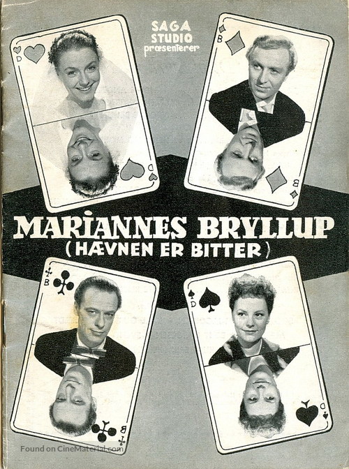 Mariannes bryllup - Danish Movie Poster