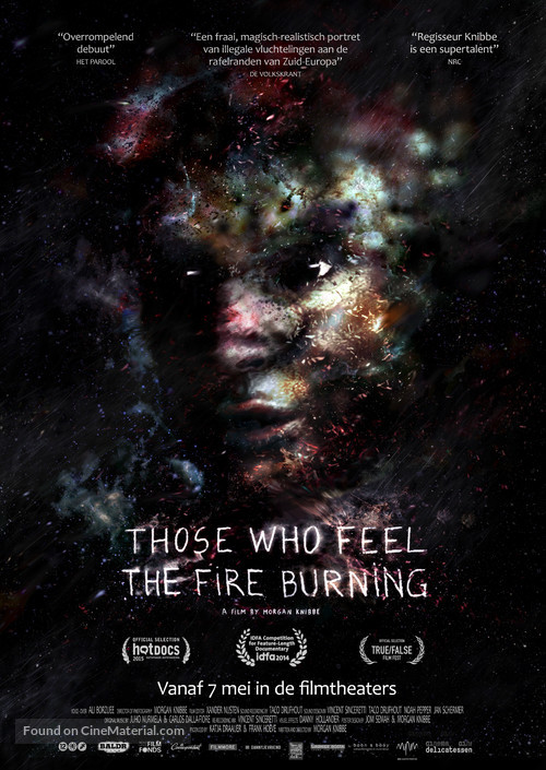 Those Who Feel the Fire Burning - Dutch Movie Poster