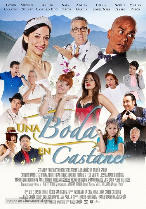 Una Boda en Casta&ntilde;er - Puerto Rican Movie Poster