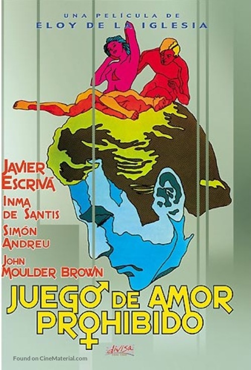 Juego de amor prohibido - Spanish Movie Cover