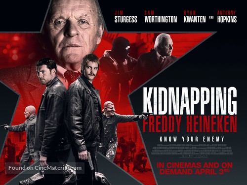 Kidnapping Mr. Heineken - British Movie Poster