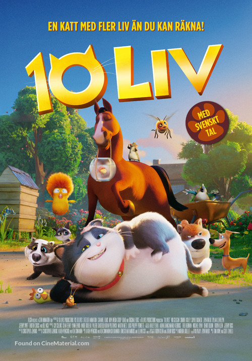 10 Lives - Swedish Movie Poster