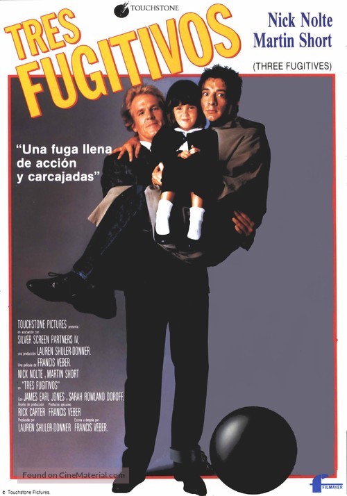 Three Fugitives - Spanish Movie Poster