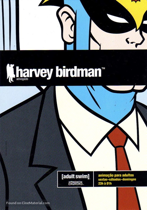 &quot;Harvey Birdman, Attorney at Law&quot; - Brazilian poster