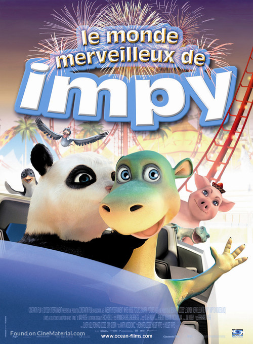 Urmel voll in Fahrt - French Movie Poster
