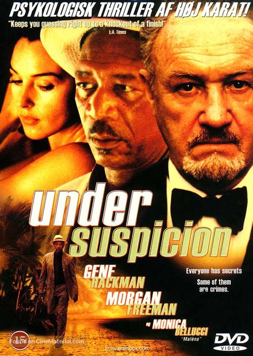 Under Suspicion - Danish DVD movie cover