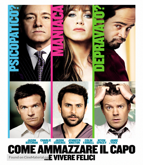 Horrible Bosses - Italian Blu-Ray movie cover