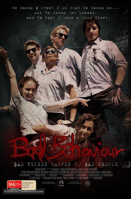 Bad Behaviour - Australian Movie Poster