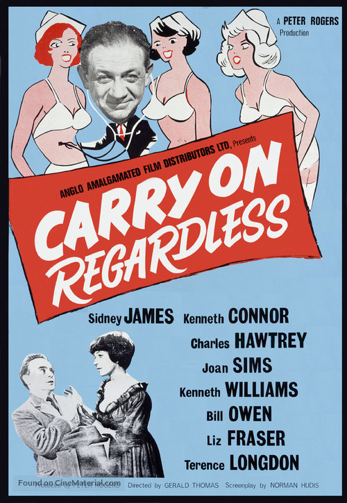 Carry on Regardless - British Movie Poster