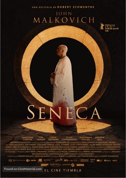 Seneca - On the Creation of Earthquakes - Spanish Movie Poster