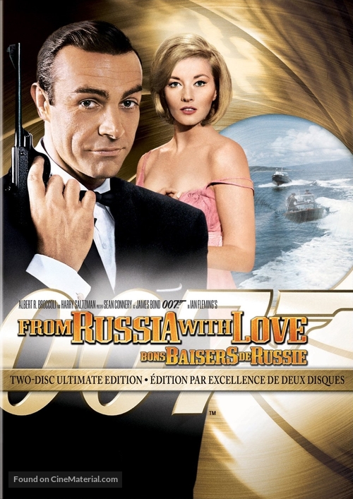 From Russia with Love - Canadian DVD movie cover