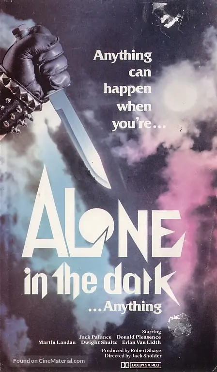 Alone in the Dark - VHS movie cover