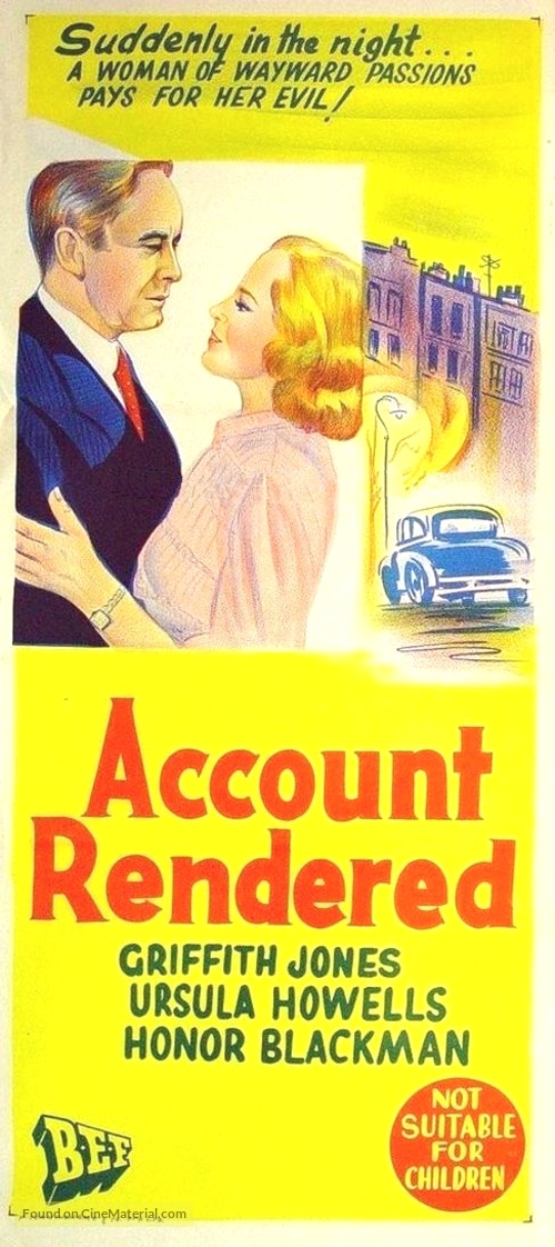 Account Rendered - Australian Movie Poster