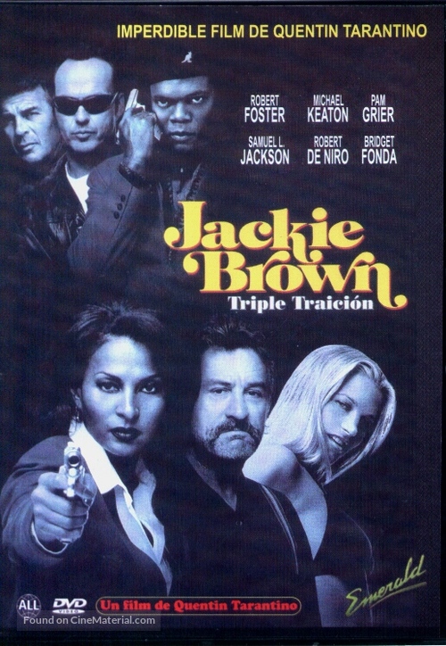 Jackie Brown - Argentinian Movie Cover