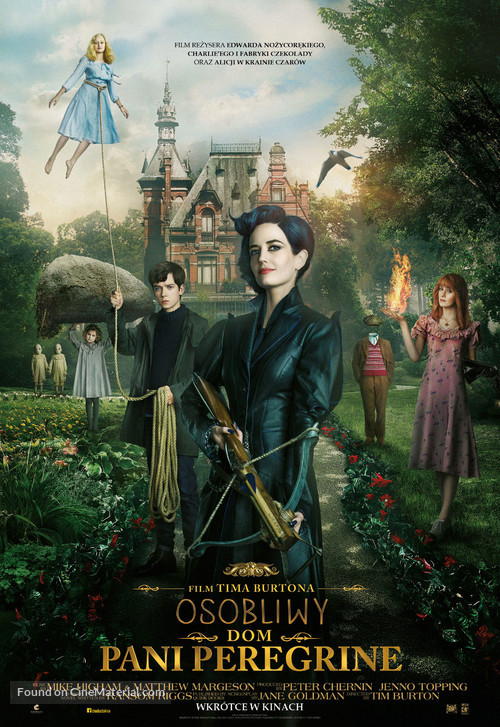 Miss Peregrine&#039;s Home for Peculiar Children - Polish Movie Poster