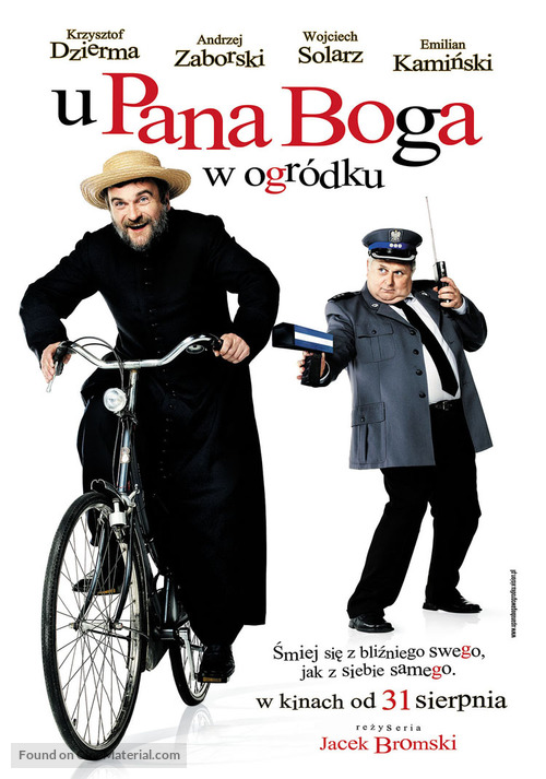 U Pana Boga w ogr&oacute;dku - Polish Movie Poster