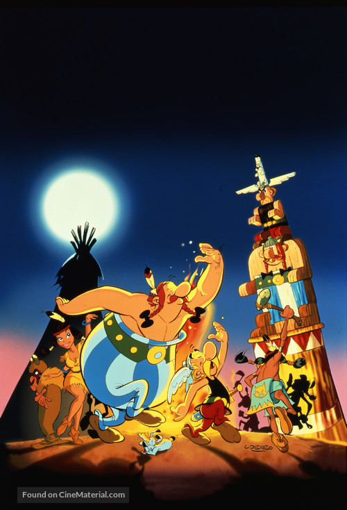 Asterix in Amerika - Key art