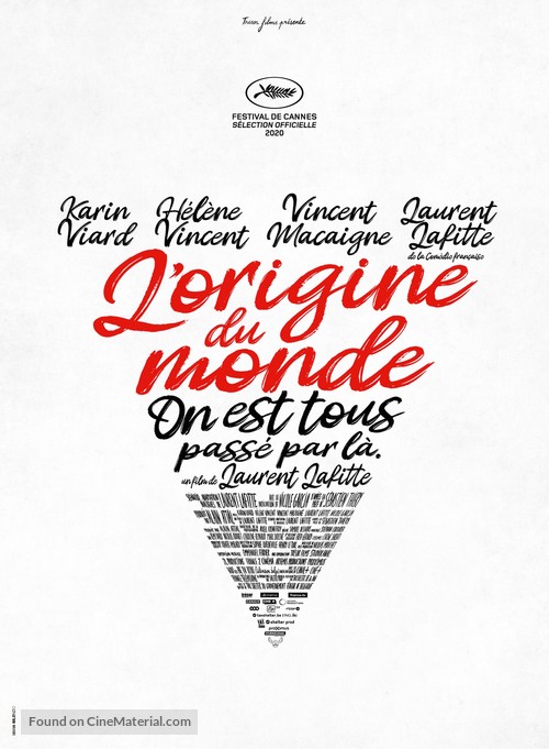 L&#039;origine du monde - French Movie Poster