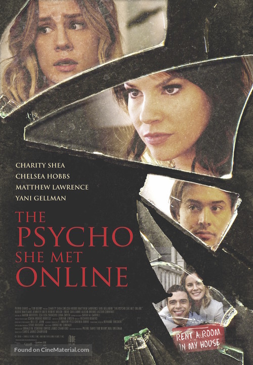 The Psycho She Met Online - Canadian Movie Poster