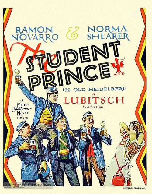 The Student Prince in Old Heidelberg - Movie Poster