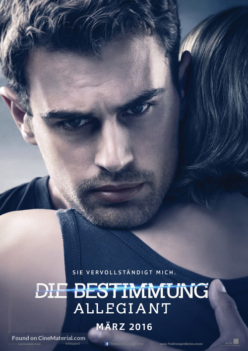 The Divergent Series: Allegiant - German Movie Poster