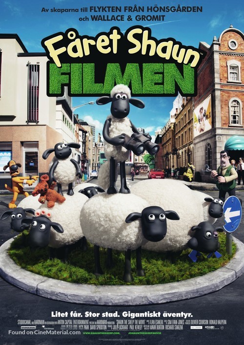 Shaun the Sheep - Swedish Movie Poster