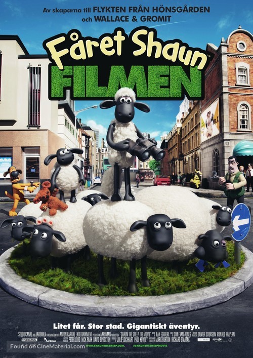 Shaun the Sheep - Swedish Movie Poster