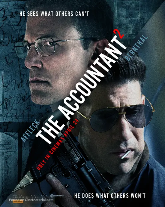 The Accountant 2 - Australian Movie Poster