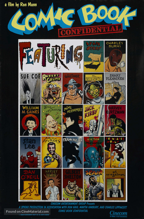 Comic Book Confidential - Movie Poster