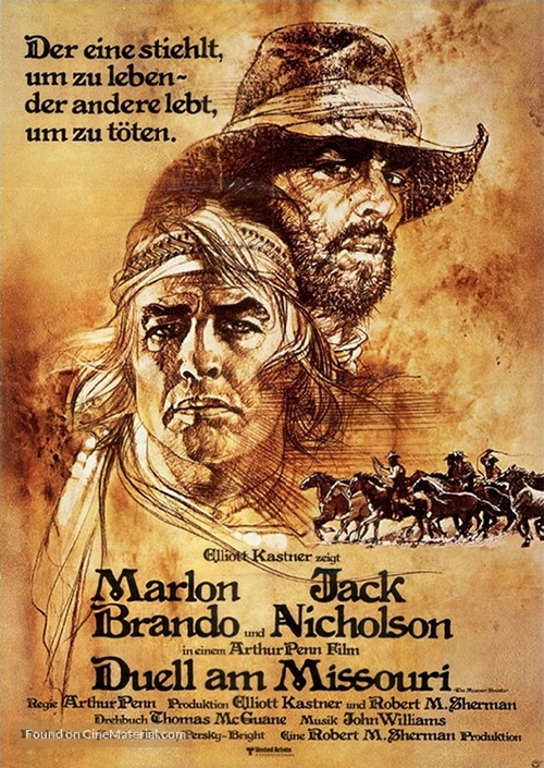 The Missouri Breaks - German Movie Poster