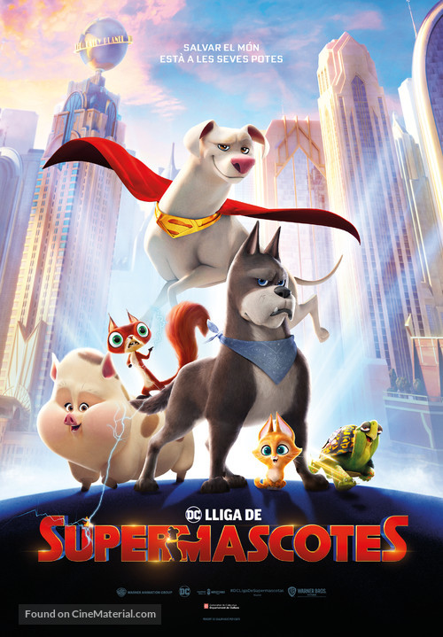 DC League of Super-Pets - Andorran Movie Poster