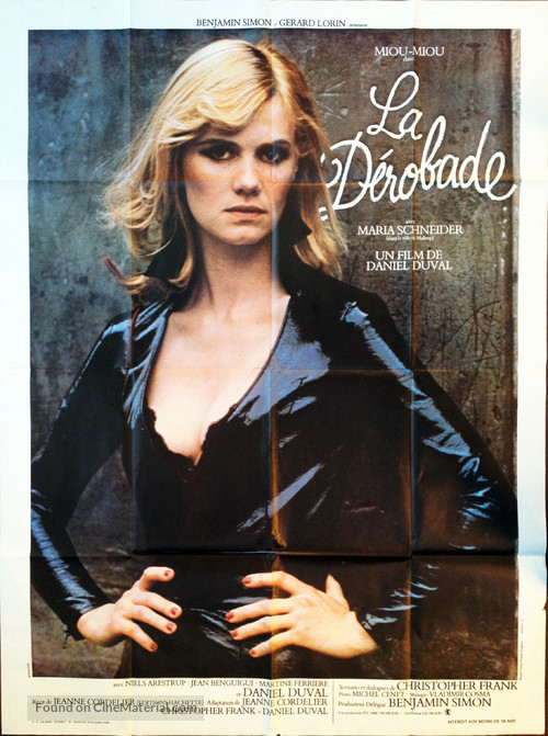 La d&egrave;robade - French Movie Poster