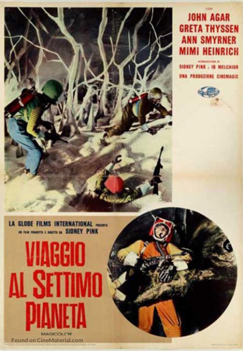 Journey to the Seventh Planet - Italian Movie Poster