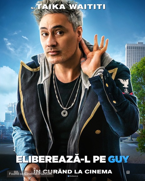 Free Guy - Romanian Movie Poster
