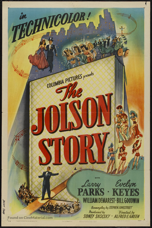 The Jolson Story - Movie Poster