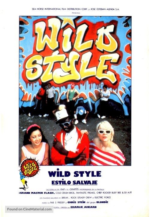 Wild Style - Spanish Movie Poster