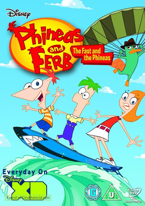 &quot;Phineas and Ferb&quot; - British DVD movie cover