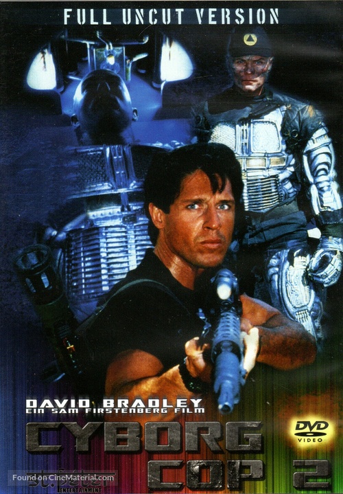 Cyborg Cop II - German DVD movie cover