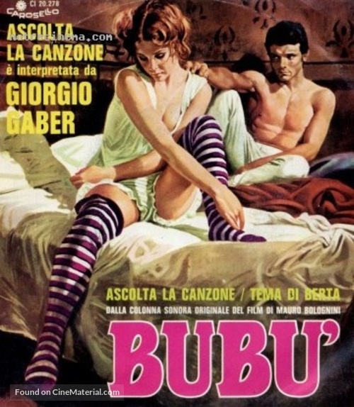 Bub&ugrave; - Italian Movie Poster