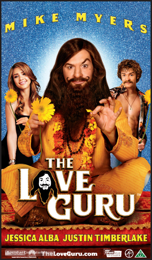 The Love Guru - Danish Movie Poster