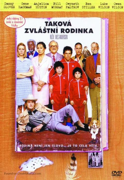 The Royal Tenenbaums - Czech DVD movie cover