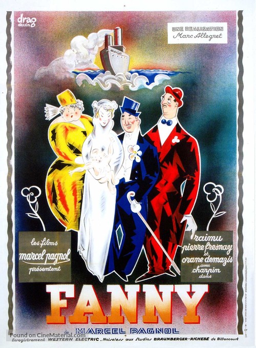 Fanny - French Movie Poster