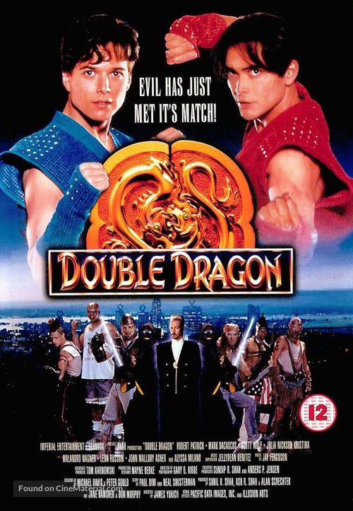 Double Dragon - British DVD movie cover