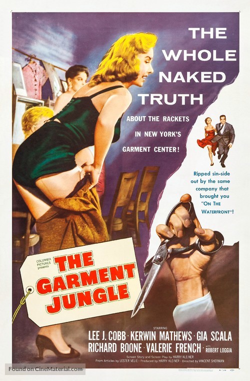 The Garment Jungle - Movie Poster