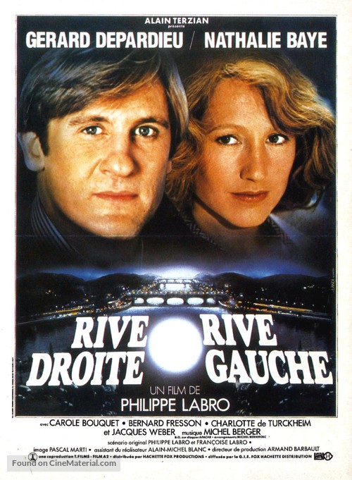 Rive droite, rive gauche - French Movie Poster